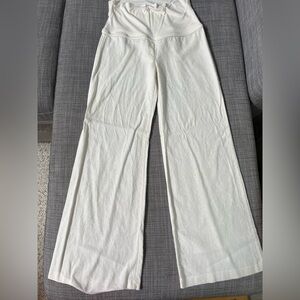 Arden B Linen Wide-Leg Trousers Sz 10